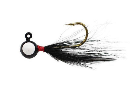 Leland Pop Eye Jig 1/64 2ct Black/Black - Keep Casting Fishing & Outdoors