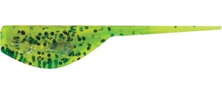 Leland Slab Magnet 1.5in 8ct Chartreuse Black Flake - Keep Casting Fishing & Outdoors