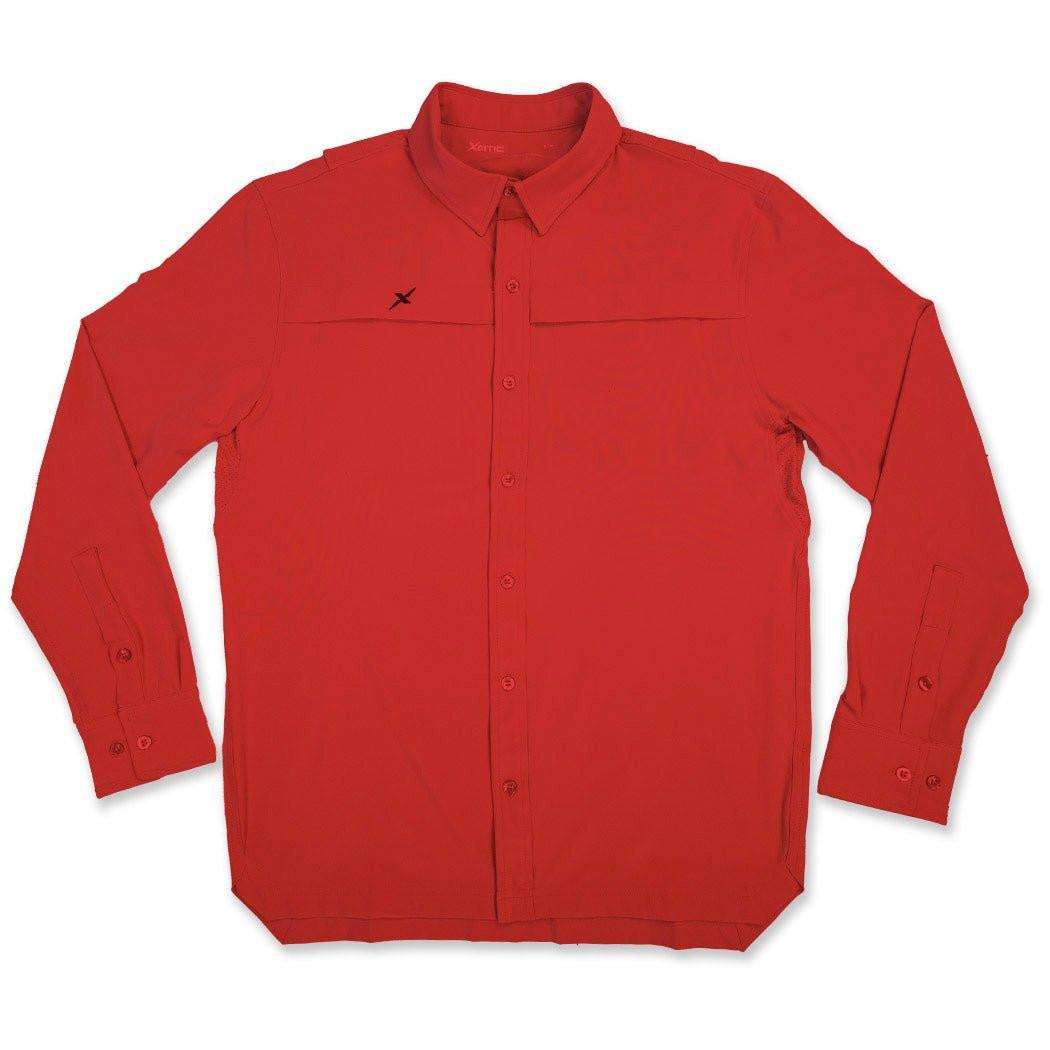 Long Sleeve Solid Lifestyle Button Down w/ REPEL - X - Keep Casting Fishing & Outdoors