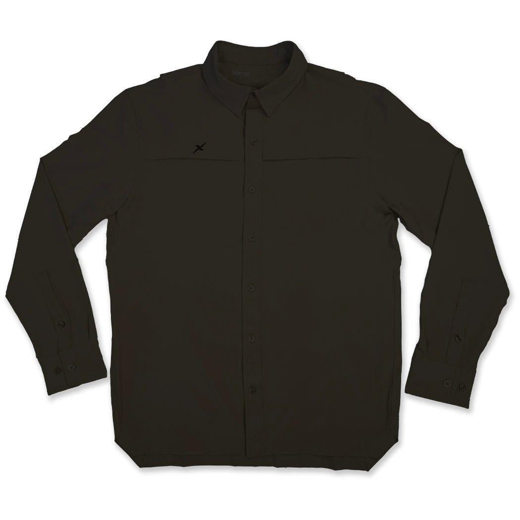 Long Sleeve Solid Lifestyle Button Down w/ REPEL - X - Keep Casting Fishing & Outdoors