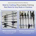 Made in the USA Premium Fishing Rod Racks
