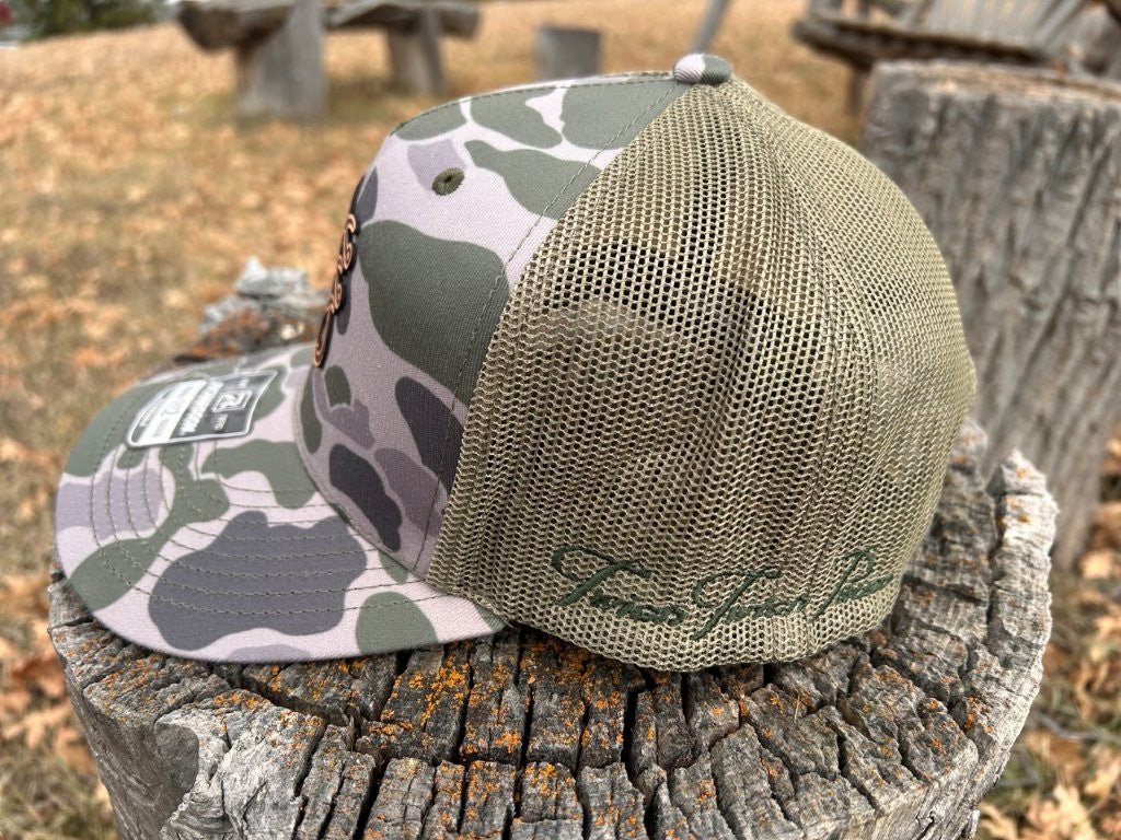 MARSH DUCK CAMO - LEATHER - Keep Casting Fishing & Outdoors