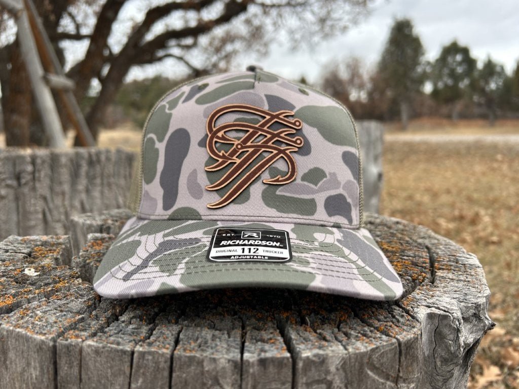 MARSH DUCK CAMO - LEATHER - Keep Casting Fishing & Outdoors