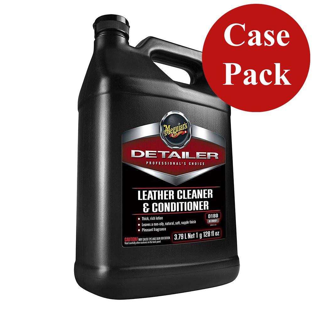 Meguiar's Detailer Leather Cleaner & Conditioner - 1 - Gallon *Case of 4* - Keep Casting Fishing & Outdoors