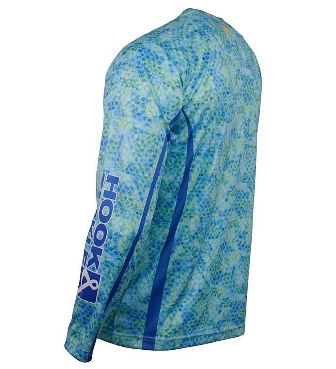 Men's Hexa Dreams L/S UV Fishing Shirt - Keep Casting Fishing & Outdoors