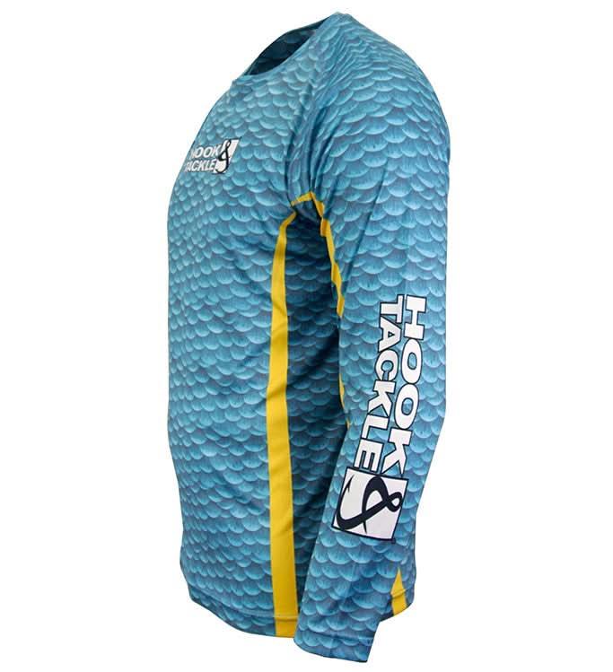 Men's Mahi Scales L/S UV Fishing Shirt - Keep Casting Fishing & Outdoors