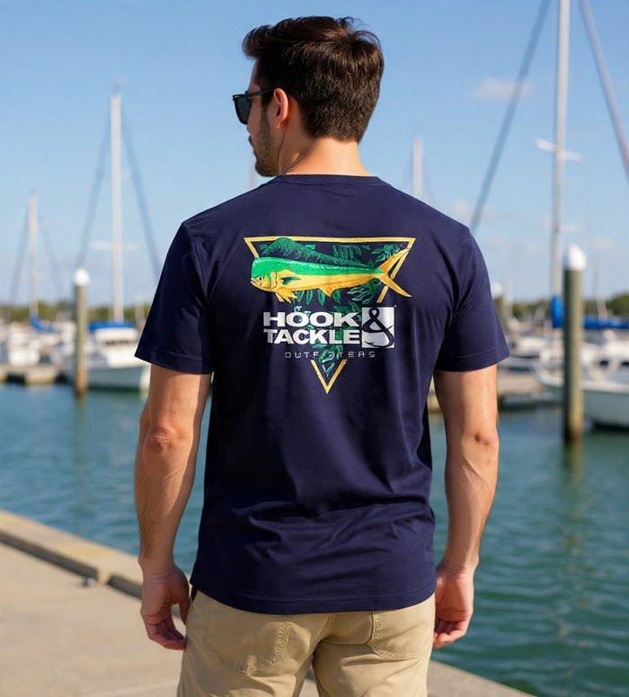 Men's Mahi Tropics Premium T-Shirt - Keep Casting Fishing & Outdoors