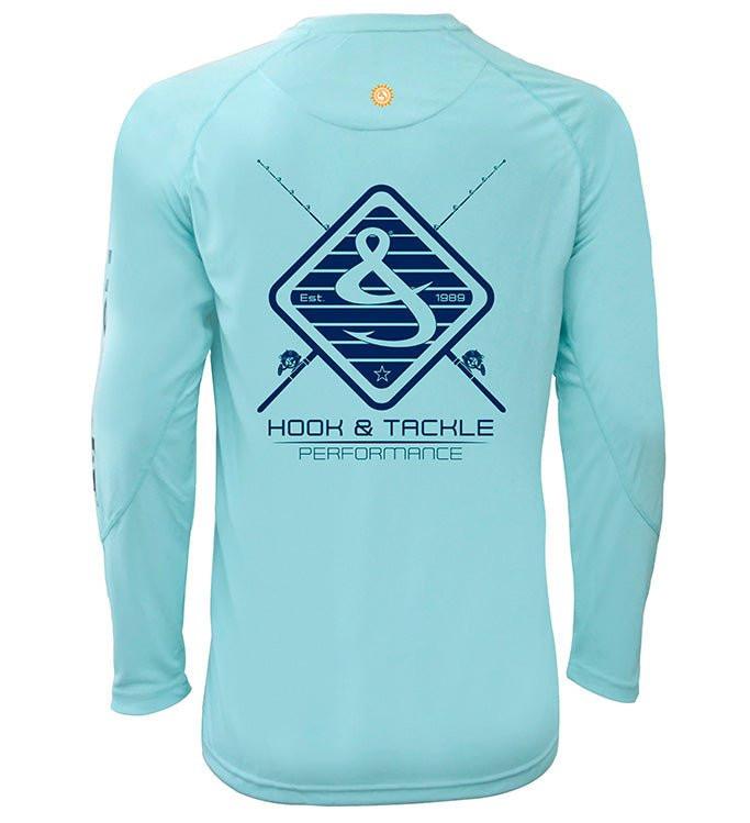 Men's Rods & Hook L/S UV Fishing Shirt - Keep Casting Fishing & Outdoors