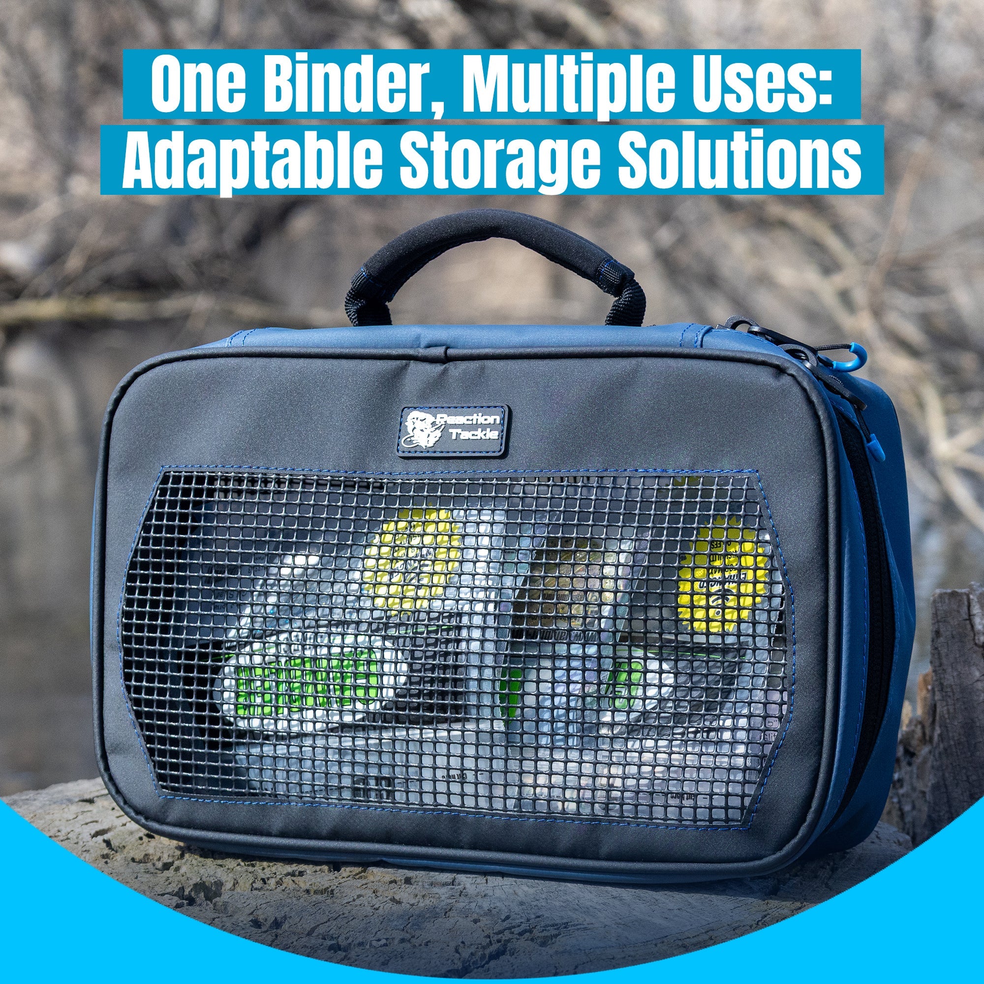 Reaction Tackle Breathable Mesh Bait Binder and Tackle Storage - New - Keep Casting Fishing & Outdoors