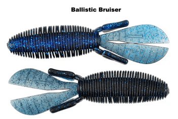 Missile Baby D Bomb 3.65in 7ct Balistic Bruiser - Keep Casting Fishing & Outdoors