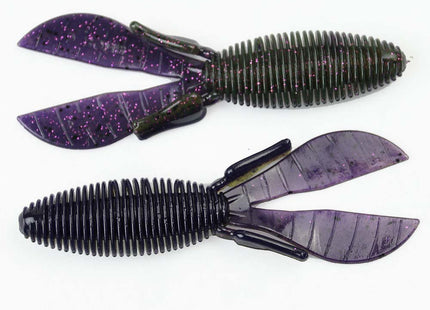 Missile D Bomb 4in 6ct Toxic Grape - Keep Casting Fishing & Outdoors