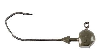 Missile NedBall Head 1/8 3ct Green Pumpkin - Keep Casting Fishing & Outdoors