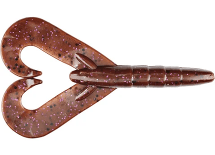 Missile Twin Turbo 3.25in 8ct Cinnamon Purple - Keep Casting Fishing & Outdoors