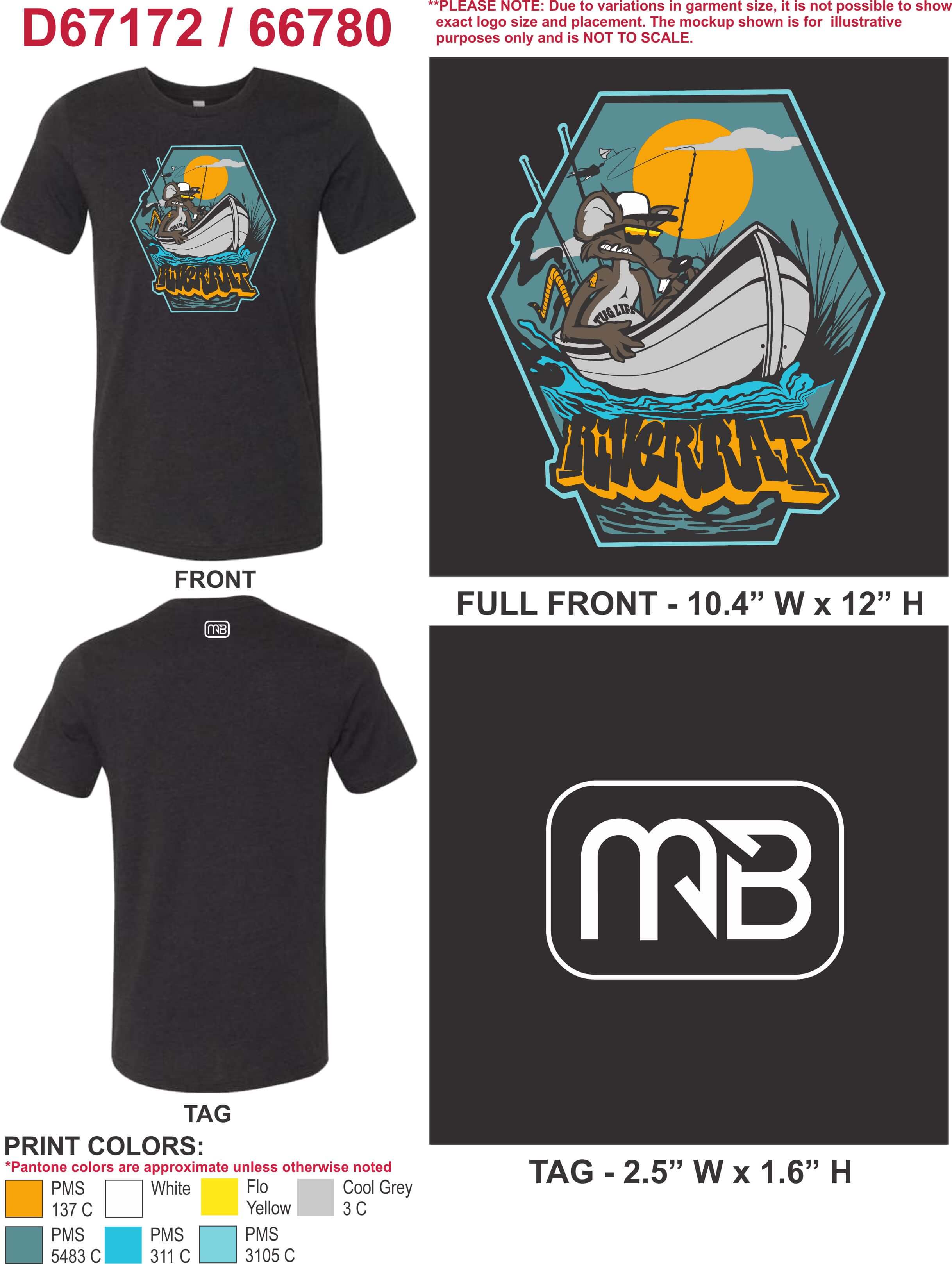 Epic Eric's River Rat Tee