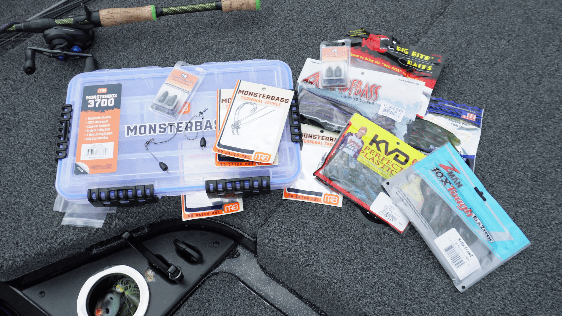 The 41-Piece MONSTERBASS Tokyo Rig Kit!