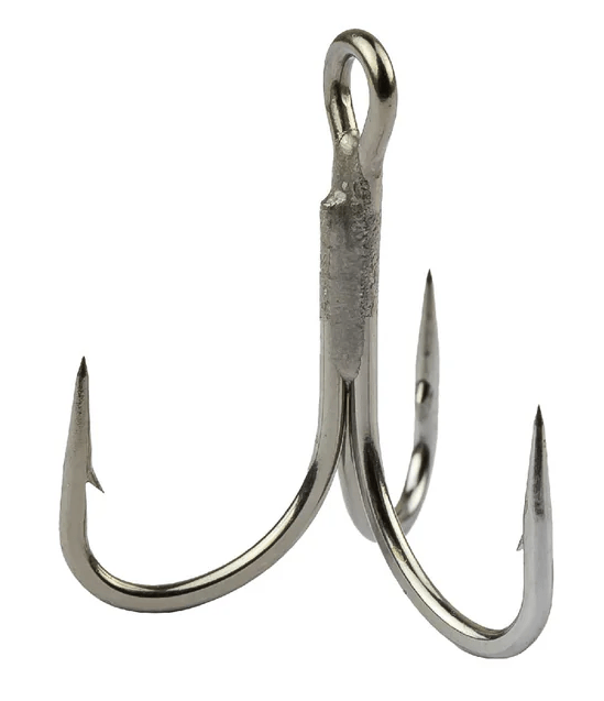 Mustad Jaw Lok 3x Strong Treble Hook Size 2 6pc - Keep Casting Fishing & Outdoors
