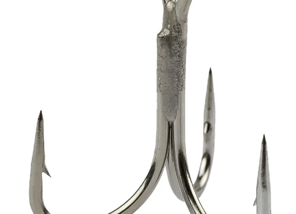 Mustad Jaw Lok 3x Strong Treble Hook Size 4 6pc - Keep Casting Fishing & Outdoors