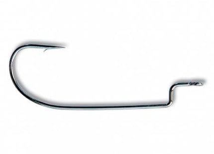 Mustad Offset Worm Hook 5ct Size 1/0 - Keep Casting Fishing & Outdoors