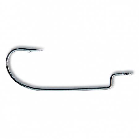 Mustad Offset Worm Hook 5ct Size 1/0 - Keep Casting Fishing & Outdoors
