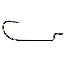 Mustad Offset Worm Hook 5ct Size 2/0 - Keep Casting Fishing & Outdoors