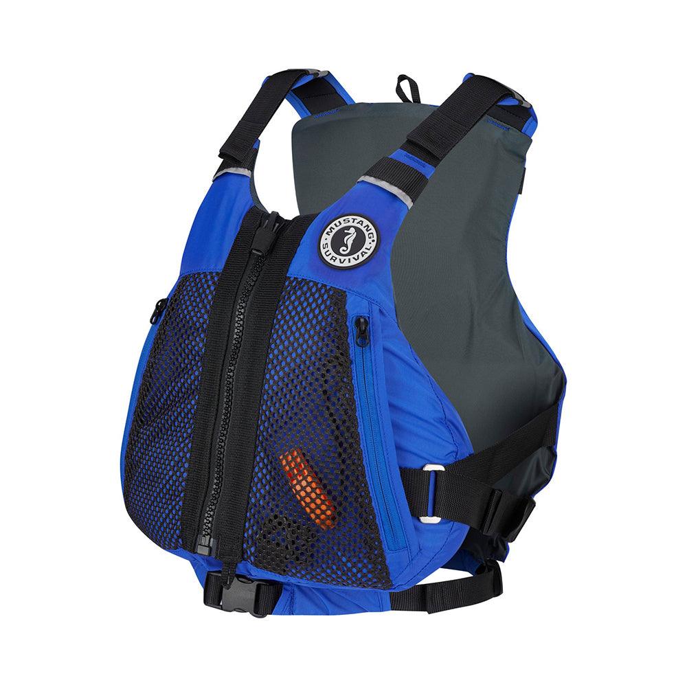 Mustang Trident Foam Vest - S/M - Blue [MV716002-131-S/M] - Keep Casting Fishing & Outdoors