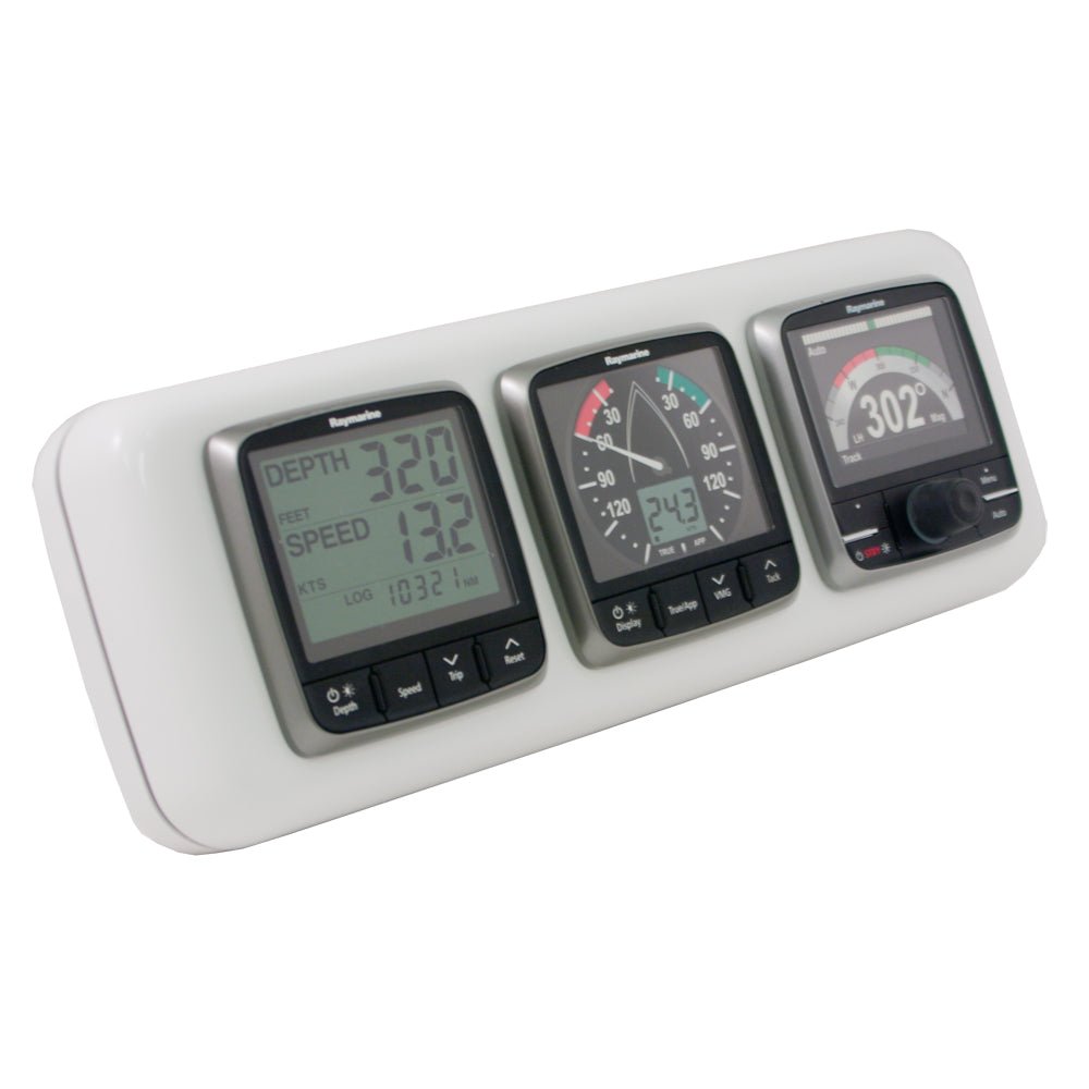 NavPod GP1301 InstrumentPod Precut w/3 - 3.6" Holes f/9.5" Guard - Keep Casting Fishing & Outdoors