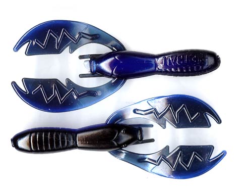 Net Bait Tiny Paca Craw 10bg Black/Blue - Keep Casting Fishing & Outdoors
