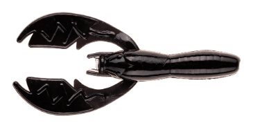 NetBaitBF Baby Paca Craw 3.75in Black 9ct - Keep Casting Fishing & Outdoors