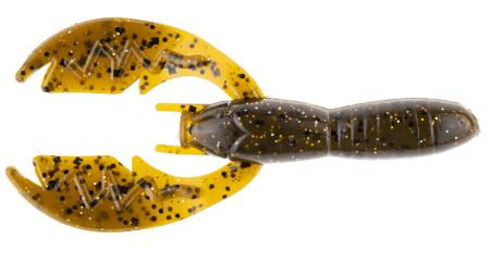 NetBaitBF Baby Paca Craw 3.75in Green Pumpkin Magic 9ct - Keep Casting Fishing & Outdoors