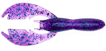 NetBaitBF Baby Paca Craw 3.75in Junebug 9ct - Keep Casting Fishing & Outdoors