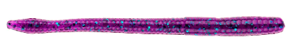NetBaitBF Finesse Worm 4.75in Junebug 20ct - Keep Casting Fishing & Outdoors