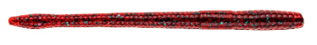 NetBaitBF Finesse Worm 4.75in Red Bug 20ct - Keep Casting Fishing & Outdoors