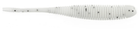 NetBaitBF Flat Sided Shad 4.5in White 8ct - Keep Casting Fishing & Outdoors