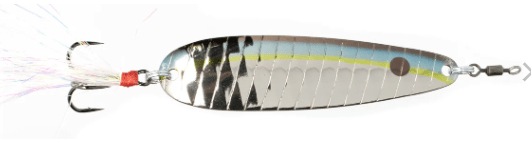 Nichols 4in Lake Fork Flutter Spoon Super Shad 3/4oz - Keep Casting Fishing & Outdoors