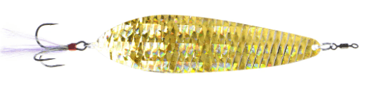 Nichols Bass Mafia Big Larry Spoon Shattered Glass Gold 2.5oz - Keep Casting Fishing & Outdoors