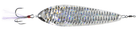 Nichols Bass Mafia Little Larry Spoon Shattered Glass Silver 3/4oz - Keep Casting Fishing & Outdoors