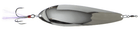 Nichols Bass Mafia Little Larry Spoon Silver Chrome 3/4oz - Keep Casting Fishing & Outdoors
