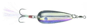Nichols Mojo Flutter Spoon Purple Threadfin 1/2oz - Keep Casting Fishing & Outdoors