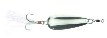 Nichols Mojo Flutter Spoon Silver Chome 1/2oz - Keep Casting Fishing & Outdoors