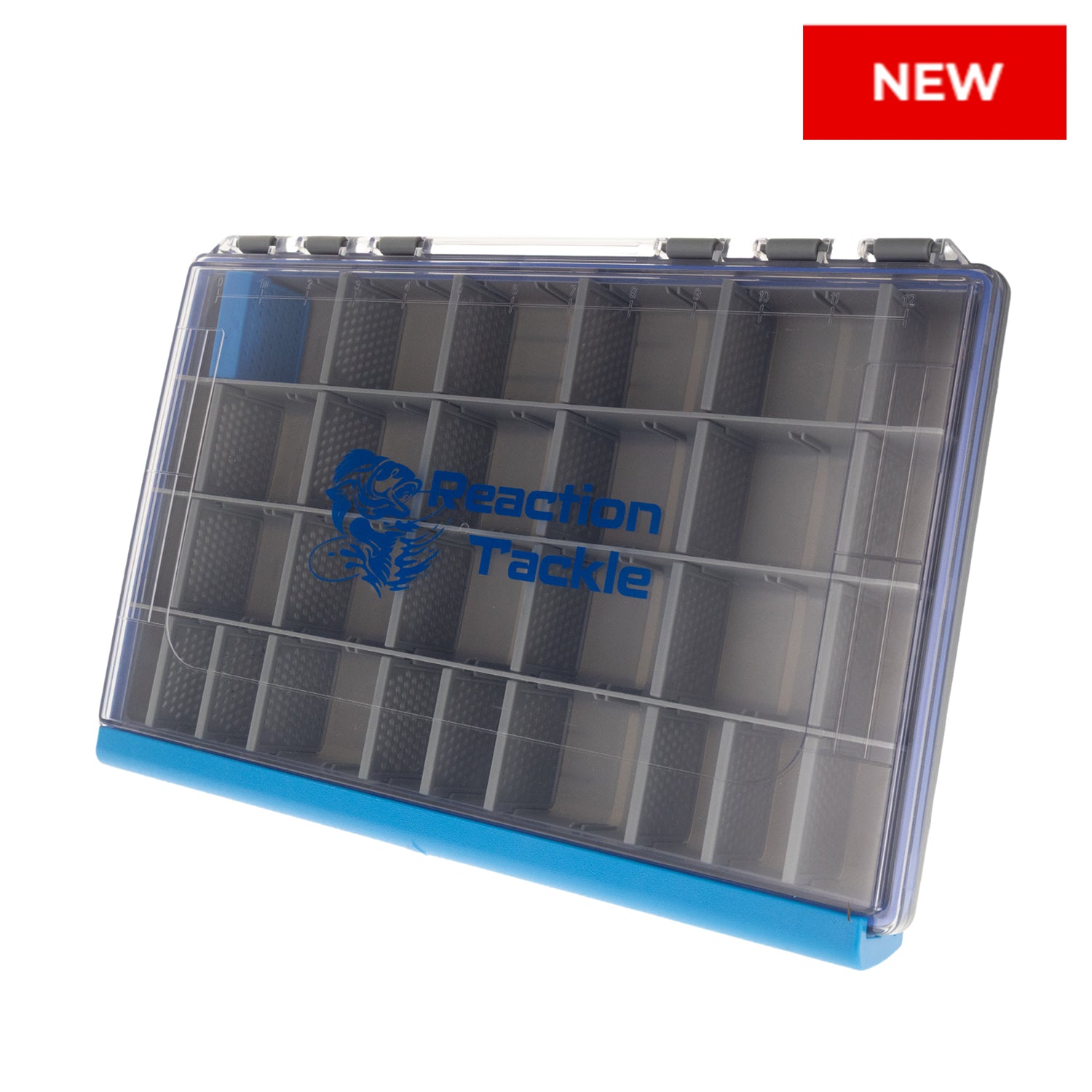 Reaction Tackle Ultra Elite Tackle Tray- Water Resistant with Single Clip Design - New - Keep Casting Fishing & Outdoors