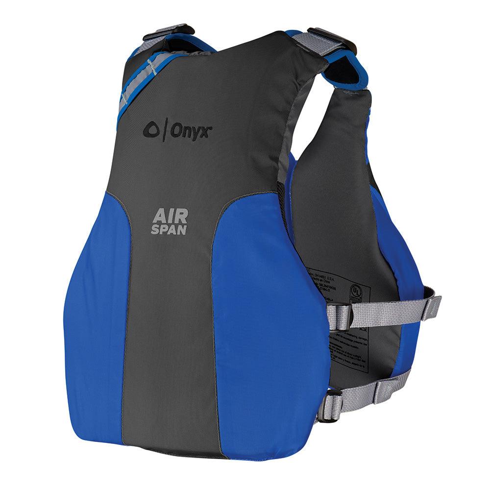Onyx Airspan Breeze Life Jacket - M/L - Blue - Keep Casting Fishing & Outdoors