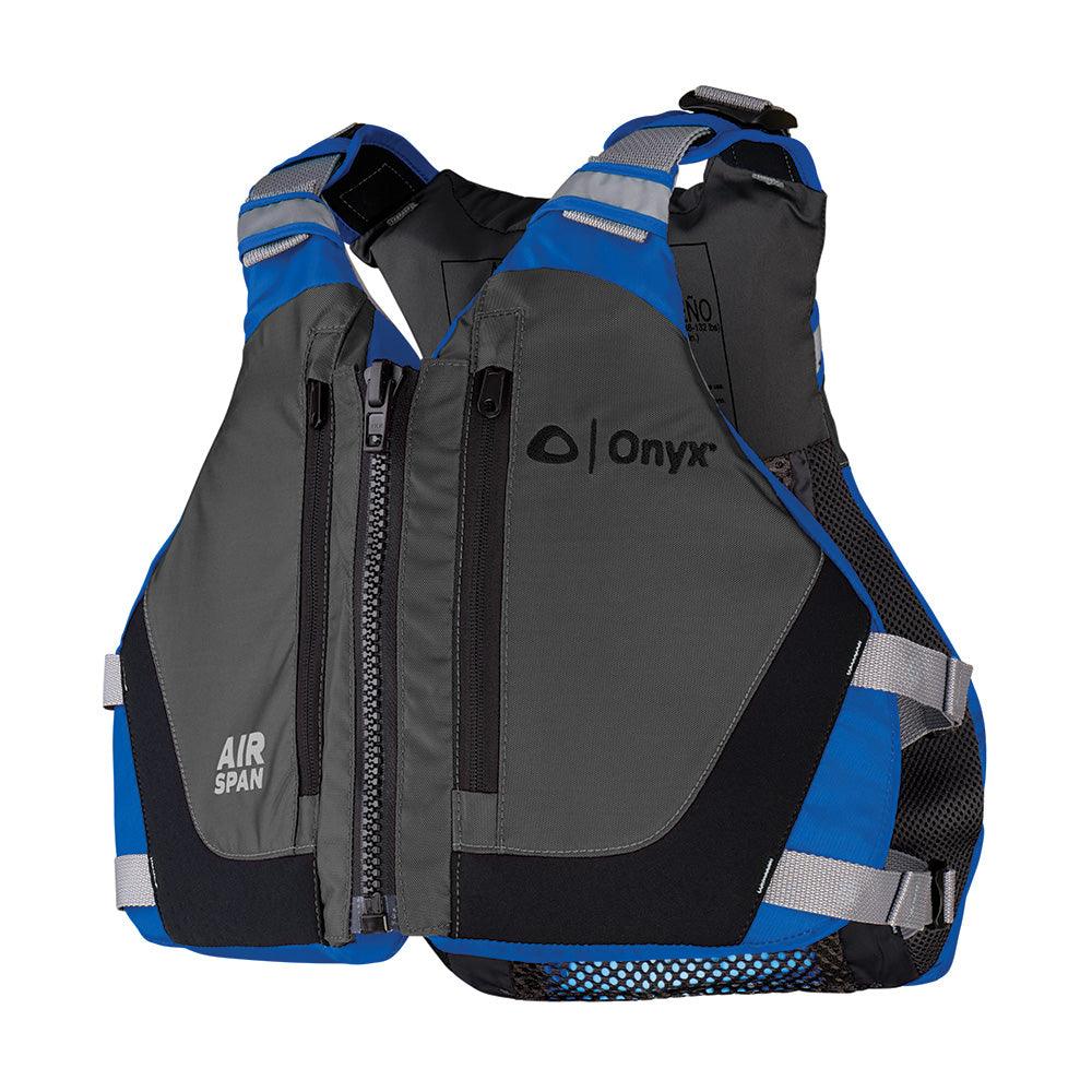 Onyx Airspan Breeze Life Jacket - XL/2X - Blue - Keep Casting Fishing & Outdoors