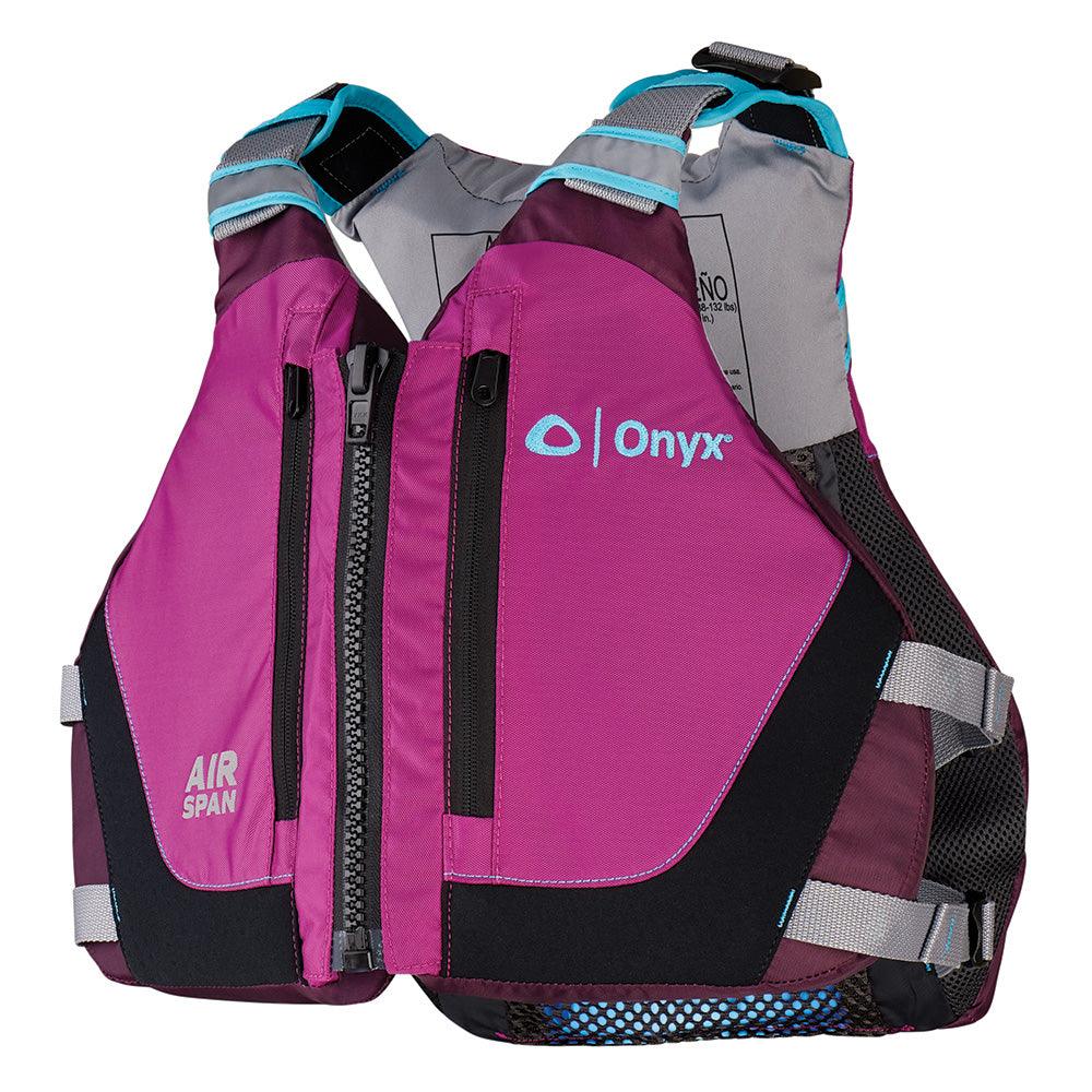 Onyx Airspan Breeze Life Jacket - XL/2X - Purple - Keep Casting Fishing & Outdoors