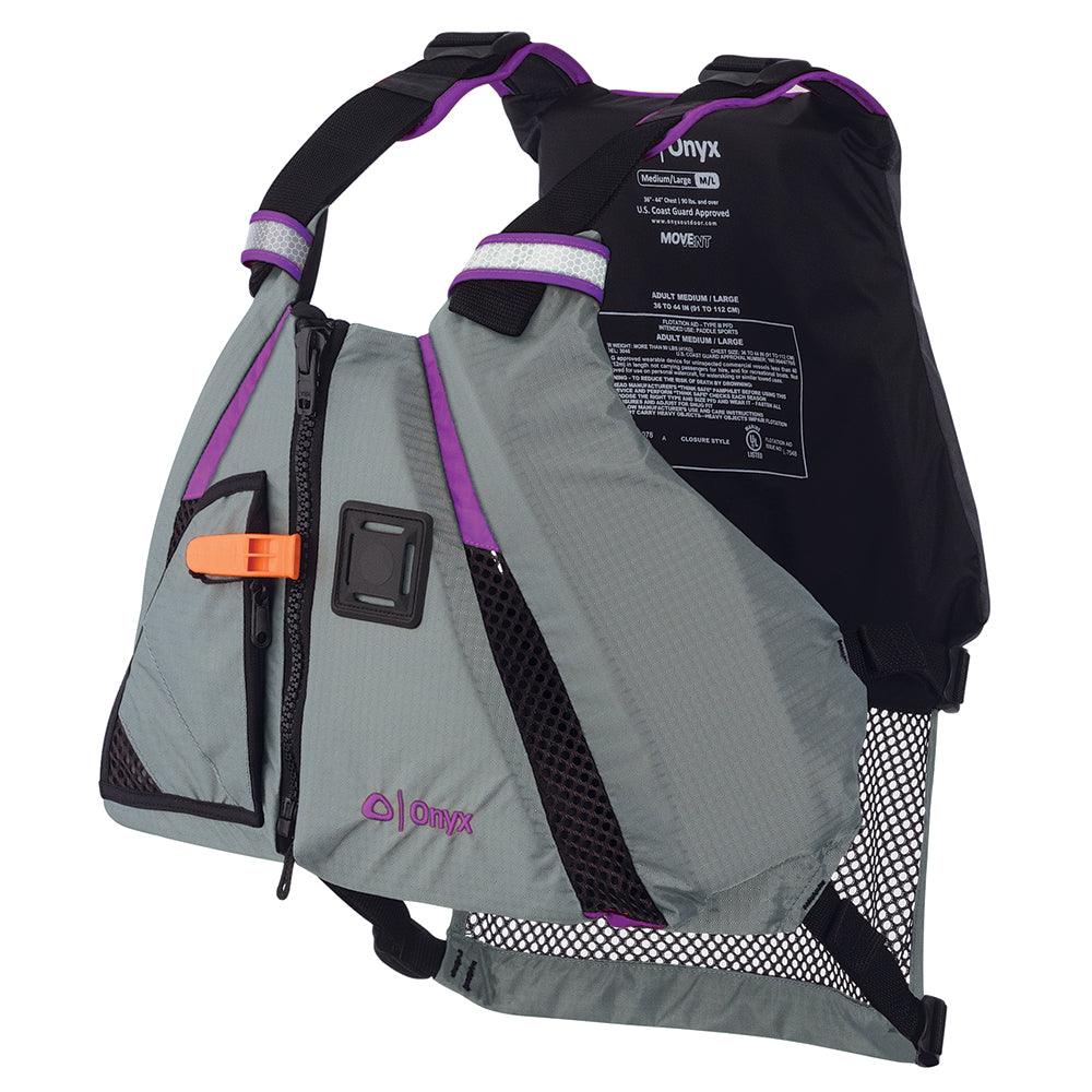 Onyx MoveVent Dynamic Paddle Sports Vest - Purple/Grey - XS/SM - Keep Casting Fishing & Outdoors