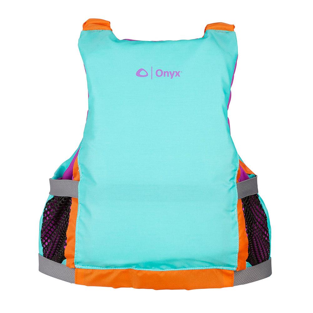 Onyx Youth Universal Paddle Vest - Aqua - Keep Casting Fishing & Outdoors