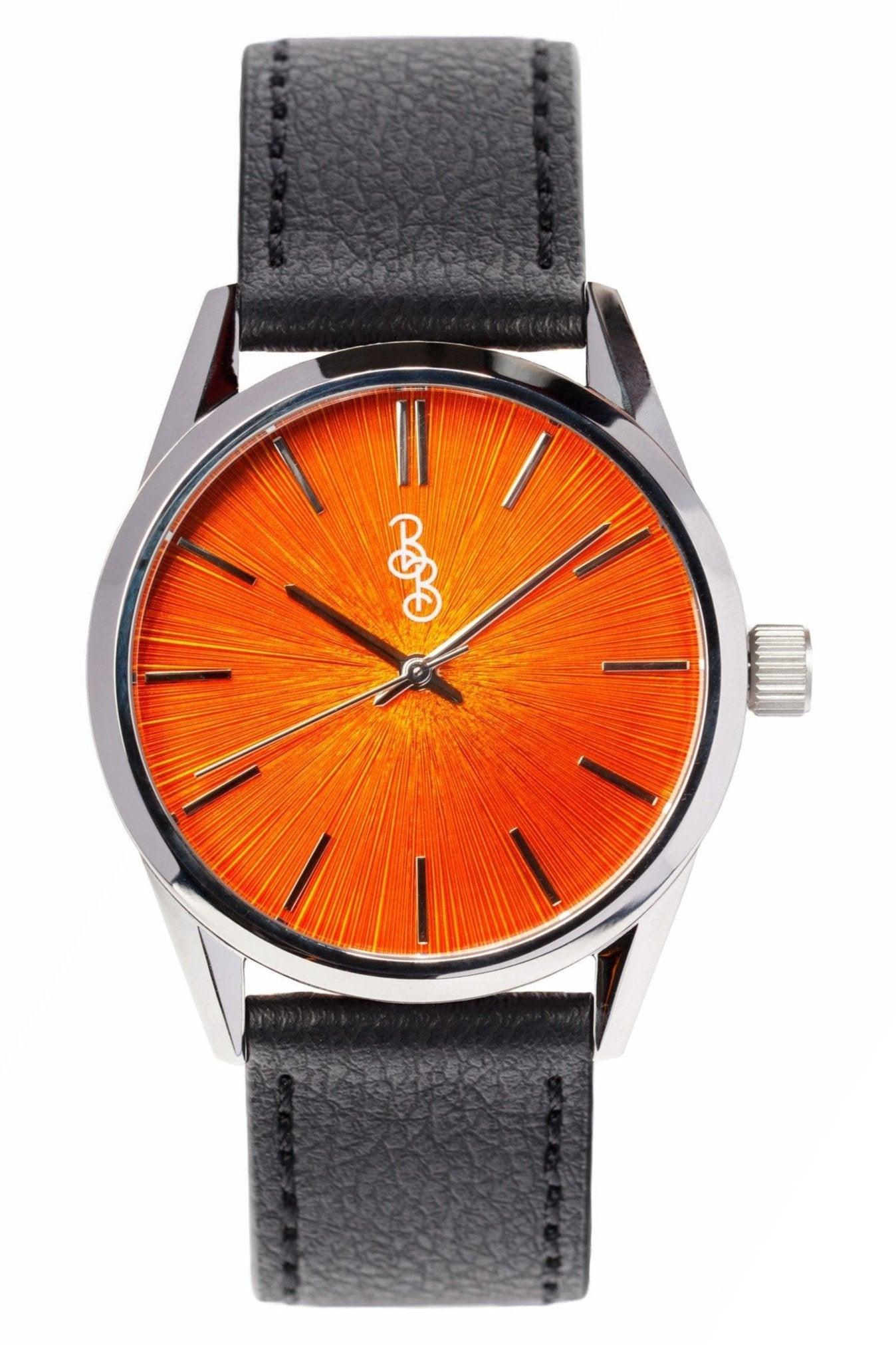 Orange Sunburst Watch - Keep Casting Fishing & Outdoors