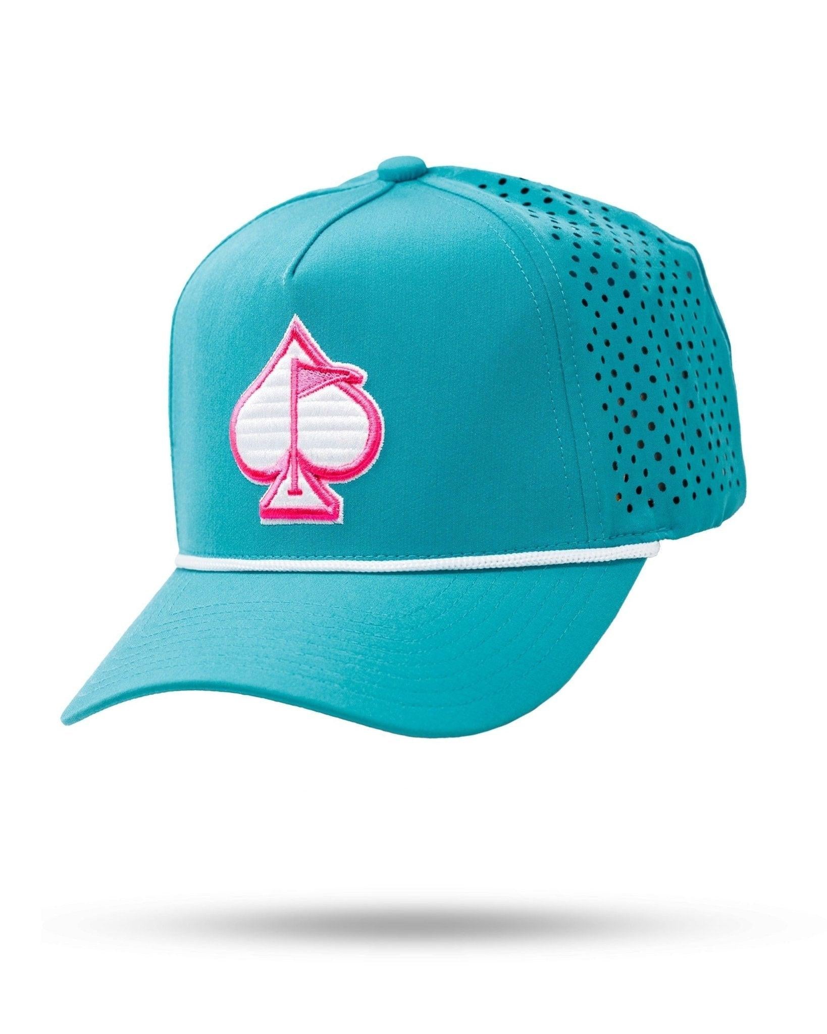 Perforated Rope Hat - Baby Blue - Keep Casting Fishing & Outdoors