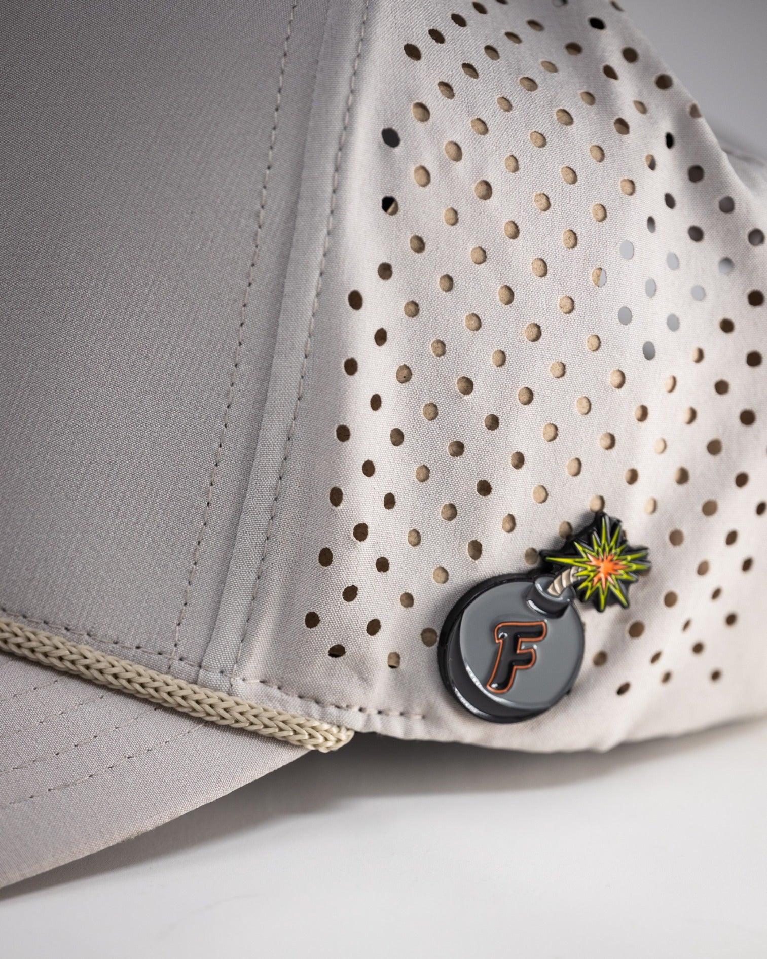 Perforated Rope Hat - Bone - Keep Casting Fishing & Outdoors