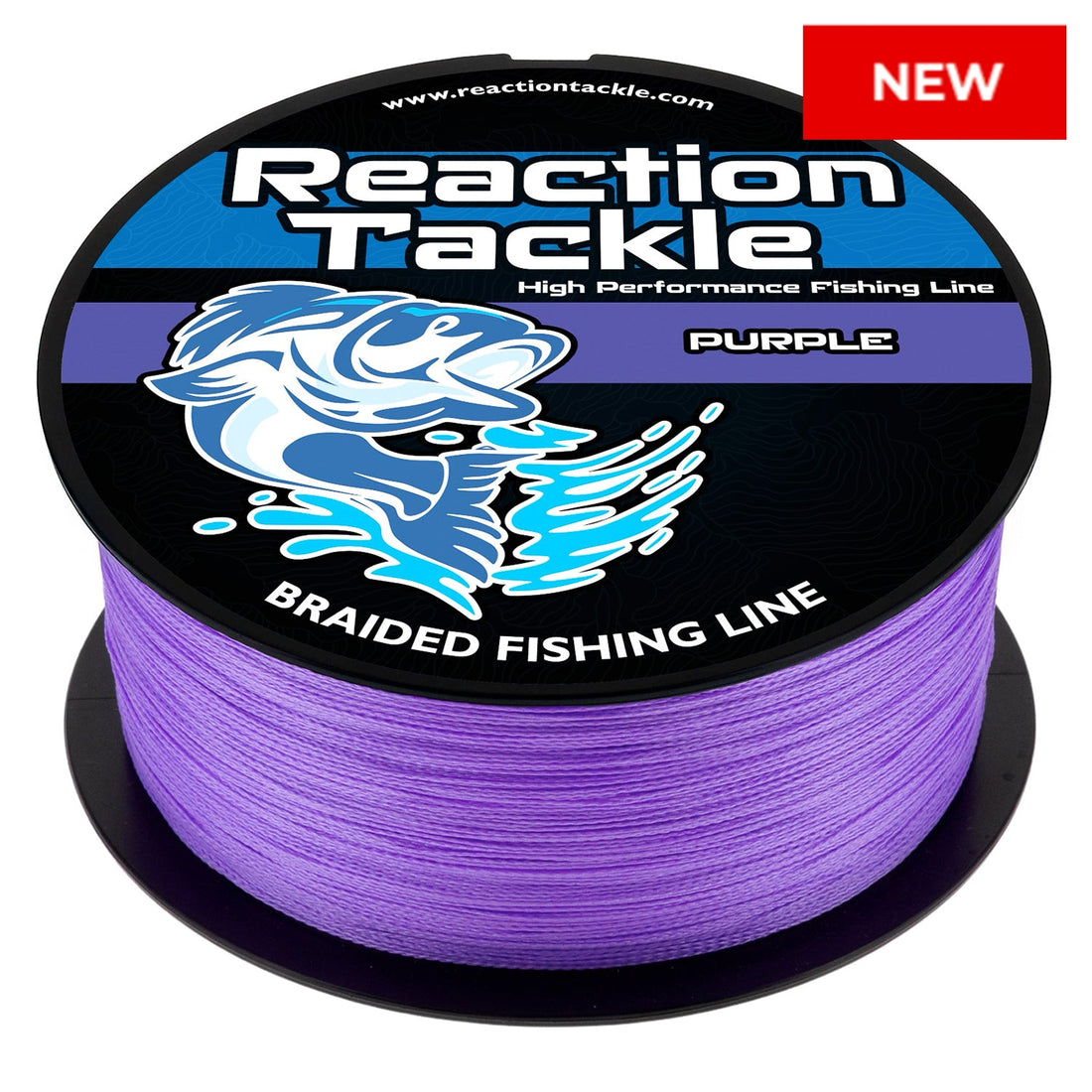Reaction Tackle Braided Fishing Line - Purple - NEW - Keep Casting Fishing & Outdoors