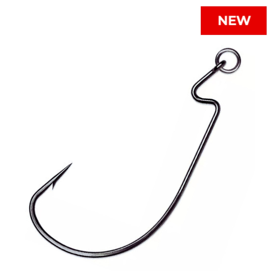 Reaction Tackle Ringed EWG Hooks - 25 Pack - Keep Casting Fishing & Outdoors